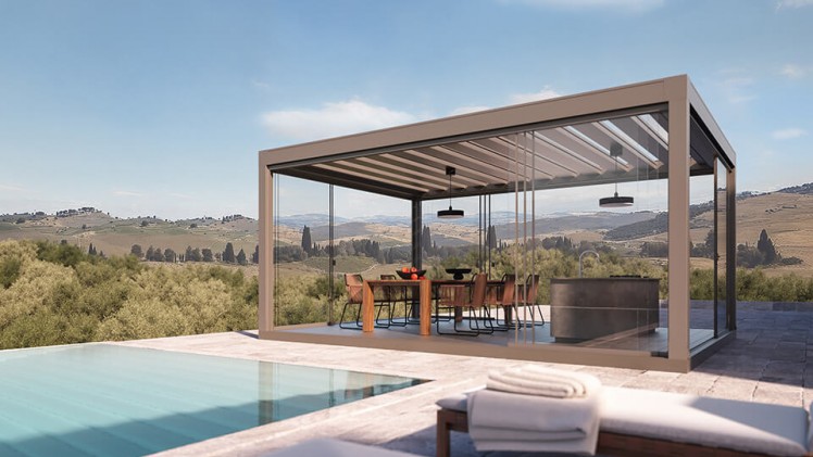 Die Pratic-Pergola Carrera gewinnt den Archiproducts Design Award 2024